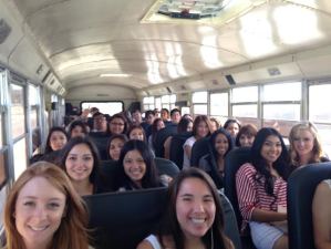 grad nite bus before